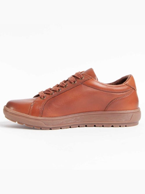 Oxford Cuir Naturel Purapiel - Kiabi