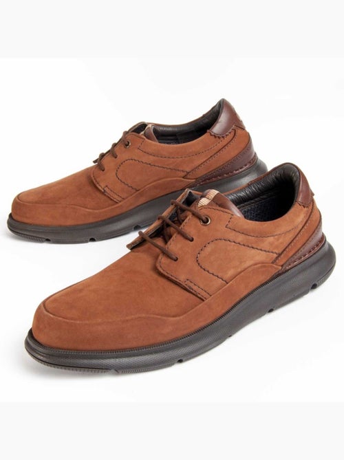 Oxford Cuir Naturel Purapiel - Kiabi Oxford Cuir Naturel Purapiel - Kiabi