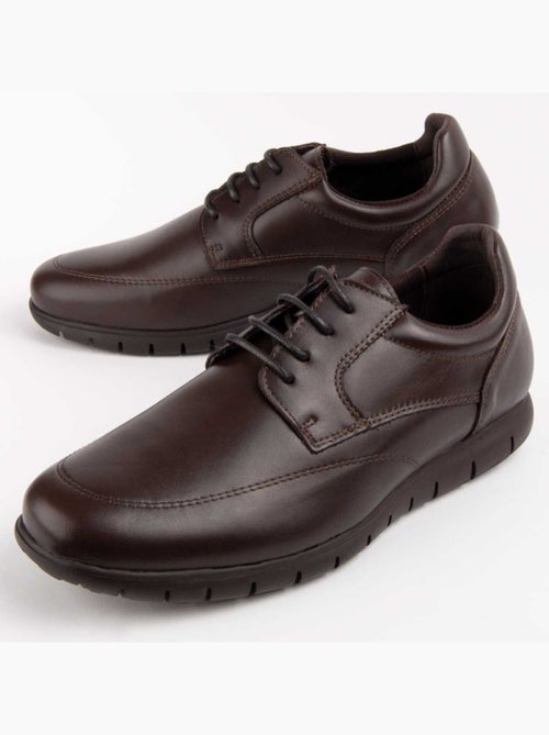Oxford Cuir Naturel Purapiel - Kiabi Oxford Cuir Naturel Purapiel - Kiabi