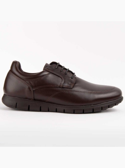 Oxford Cuir Naturel Purapiel - Kiabi Oxford Cuir Naturel Purapiel - Kiabi