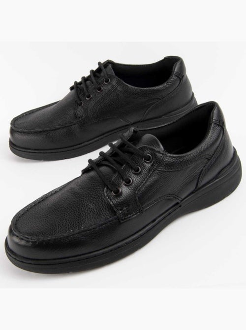 Oxford Cuir Naturel Purapiel - Kiabi Oxford Cuir Naturel Purapiel - Kiabi