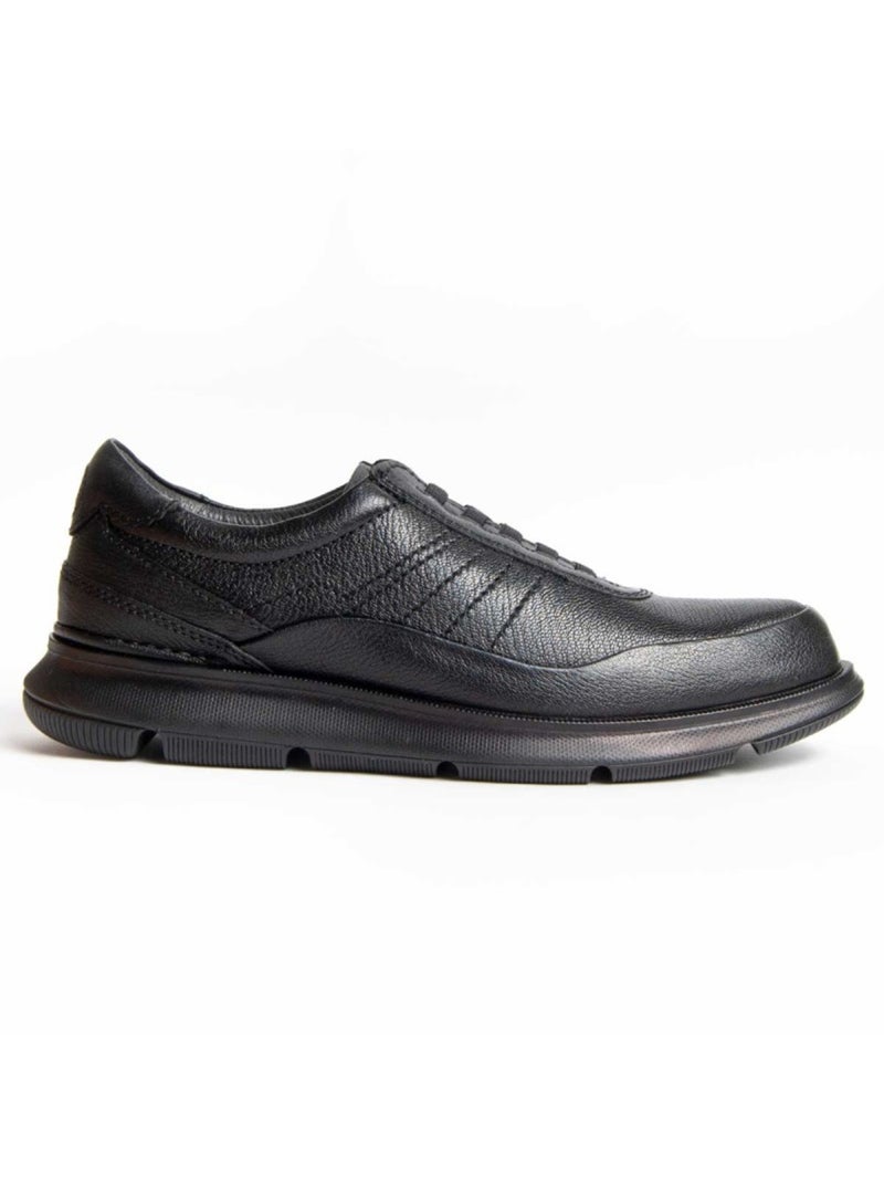 Oxford Cuir Naturel Purapiel Noir - Kiabi