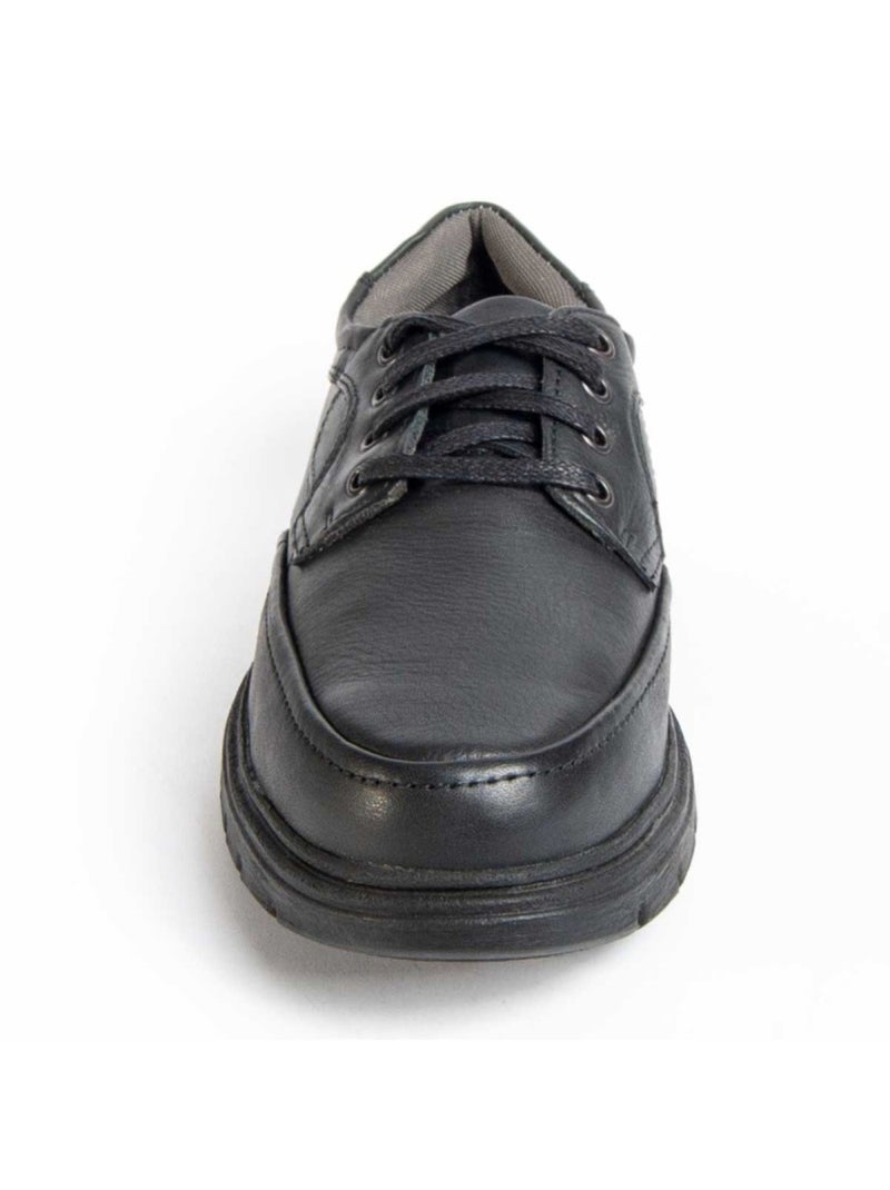 Oxford Cuir Naturel Purapiel Noir - Kiabi
