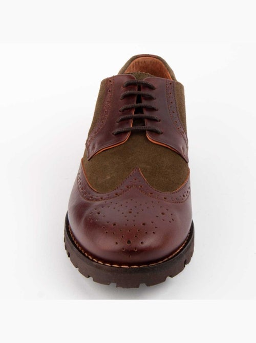 Oxford Cuir Naturel Purapiel - Kiabi Oxford Cuir Naturel Purapiel - Kiabi