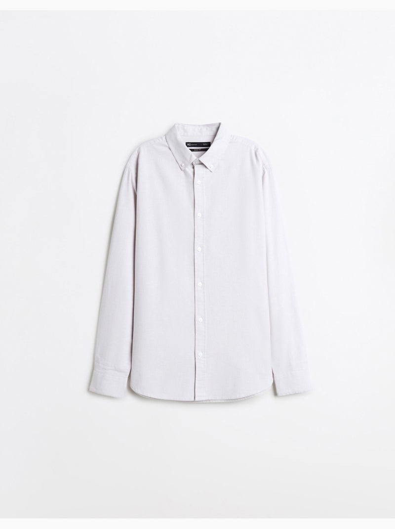 Oxford-shirt, mo fashion Beige - Kiabi