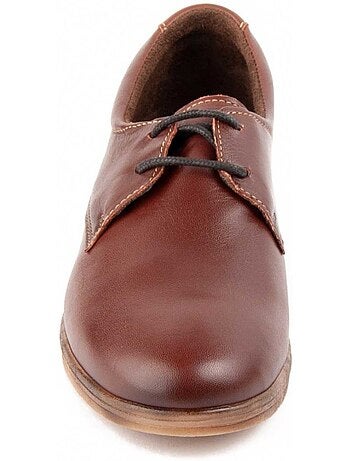 Oxford Wedge Cuir Naturel Purapiel