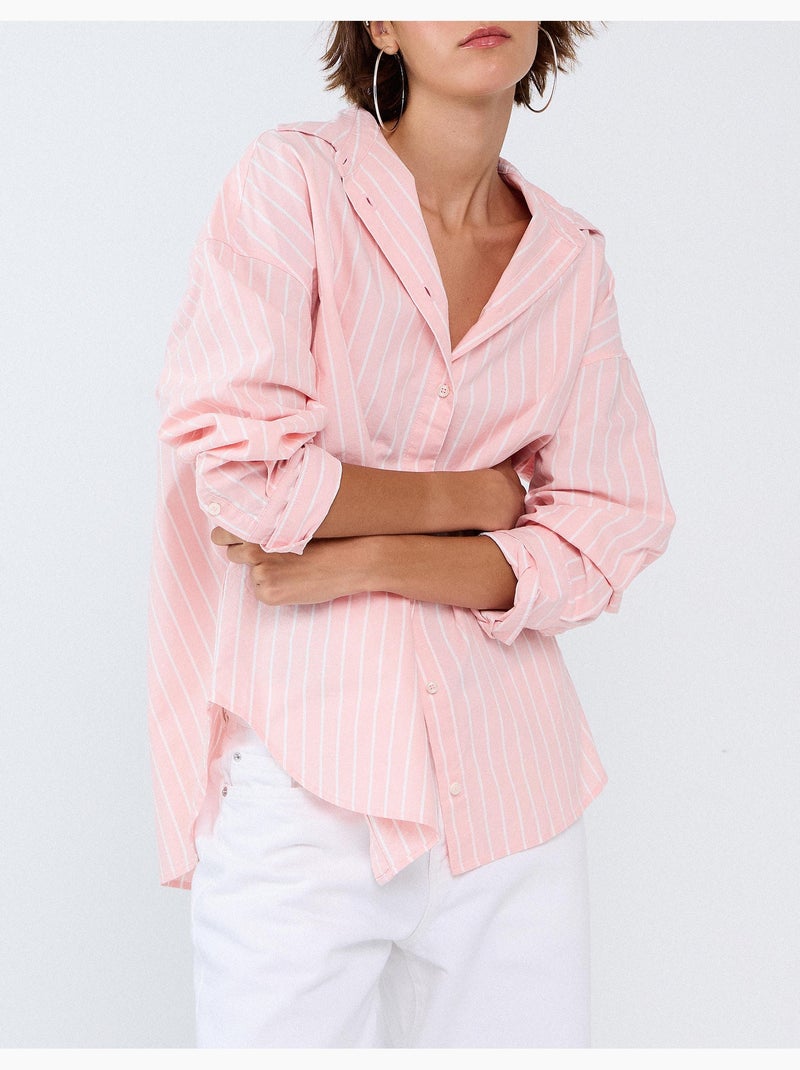 Oxfordoverhemd, mo fashion Roze - Kiabi