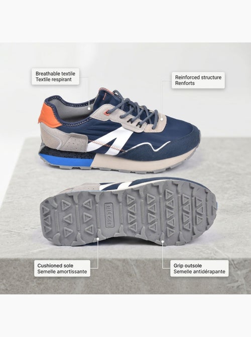 OZABI Basket homme mode running retro confortable - Kiabi OZABI Basket homme mode running retro confortable - Kiabi