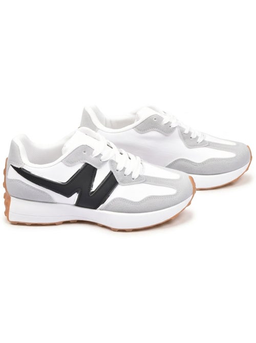 OZABI Baskets Runner Femme Mesh Logo W 4 Coloris - Kiabi