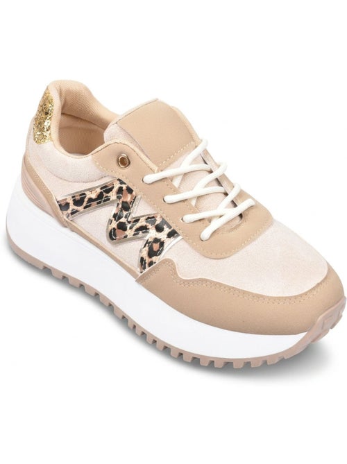 OZABI Baskets Runner Femme Mesh Logo W 4 Coloris - Kiabi