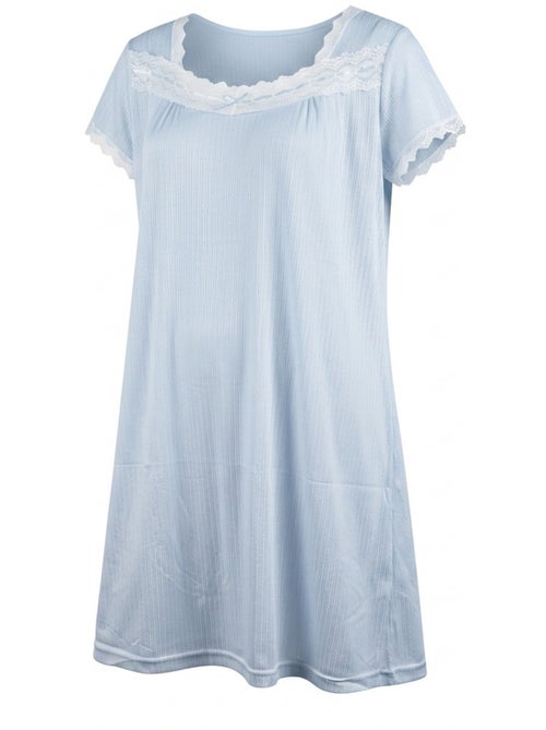 OZABI Chemise de Nuit Femme Dentelle Ultra Léger - Kiabi OZABI Chemise de Nuit Femme Dentelle Ultra Léger - Kiabi