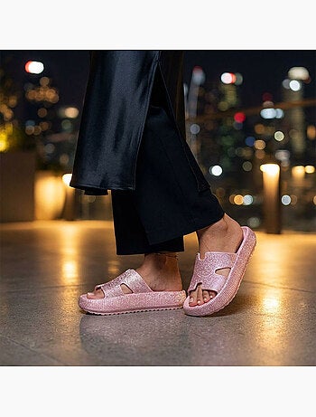 OZABI Claquette Glitter H-Strap EVA 6 Coloris
