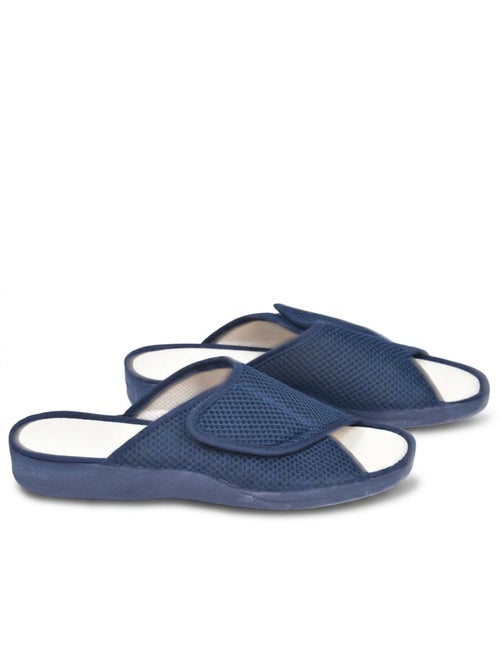 Ozabi-dames pantoffel mule mesh microgeperforeerd klittenband verstelbaar gemaakt in spanje - Kiabi Ozabi-dames pantoffel mule mesh microgeperforeerd klittenband verstelbaar gemaakt in spanje - Kiabi