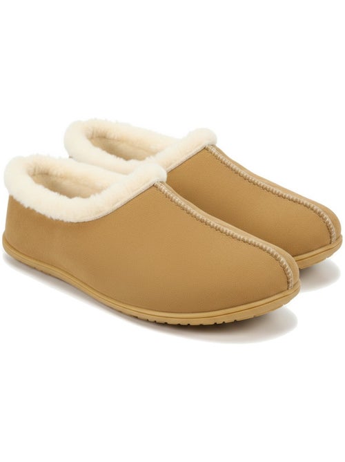 Ozabi dames pantoffels spaanse maak, bontenkraag, afneembare zool - Kiabi Ozabi dames pantoffels spaanse maak, bontenkraag, afneembare zool - Kiabi
