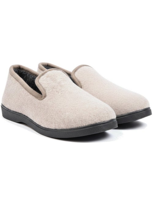 Ozabi dames pantoffels winter, vilten, gevoerd, afneembare zool - Kiabi Ozabi dames pantoffels winter, vilten, gevoerd, afneembare zool - Kiabi