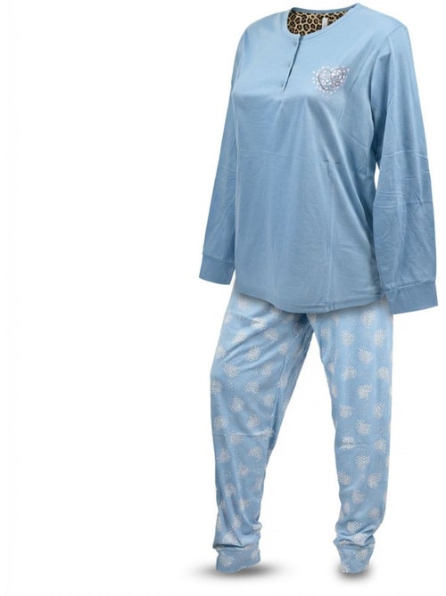 OZABI Dames Pyjama Set Lange Mouwen - Kiabi OZABI Dames Pyjama Set Lange Mouwen - Kiabi