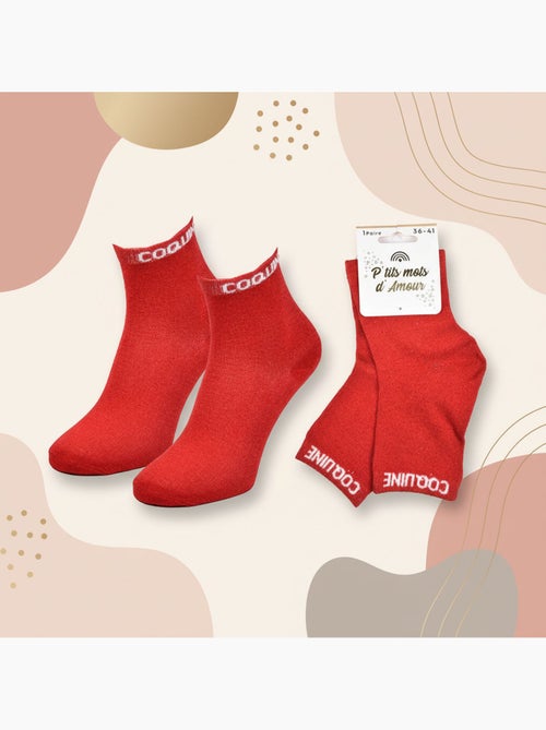 Ozabi dames sokken pailletten enkelhoogte - Kiabi Ozabi dames sokken pailletten enkelhoogte - Kiabi