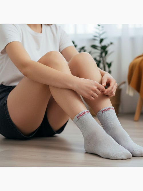 Ozabi dames sokken pailletten enkelhoogte - Kiabi Ozabi dames sokken pailletten enkelhoogte - Kiabi