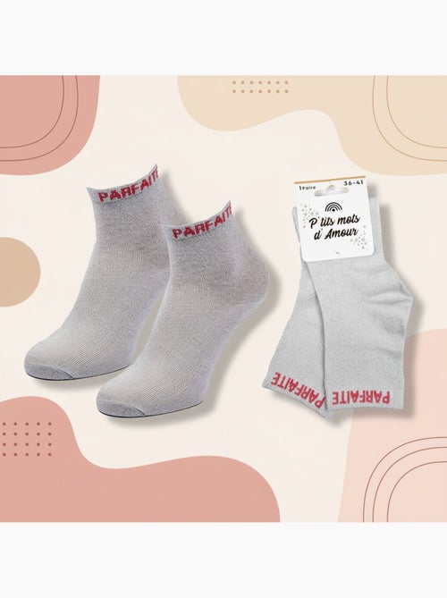 Ozabi dames sokken pailletten enkelhoogte - Kiabi Ozabi dames sokken pailletten enkelhoogte - Kiabi