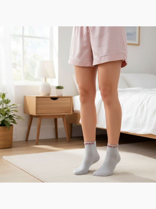 Ozabi dames sokken pailletten enkelhoogte - Kiabi Ozabi dames sokken pailletten enkelhoogte - Kiabi
