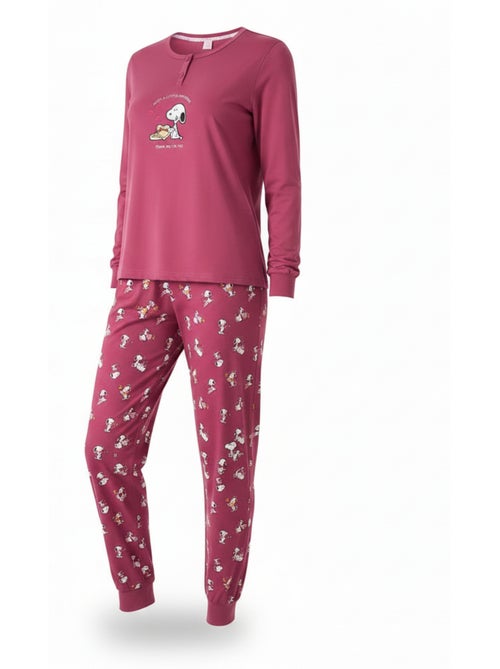 Ozabi ensemble pyjama femme léger broderie motif fantaisie - Kiabi
