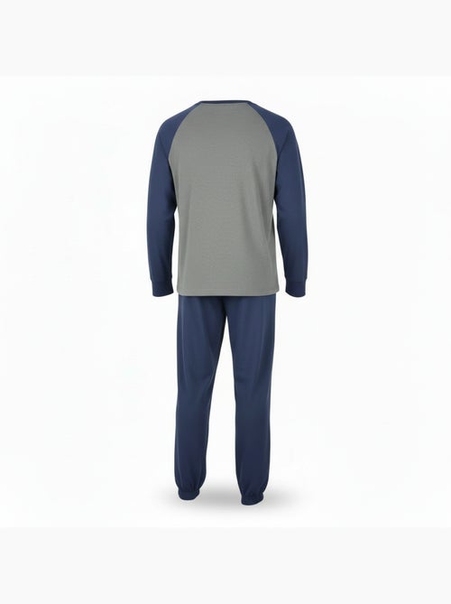 Ozabi ensemble pyjama homme doublé polaire bicolore sweet secret club - Kiabi Ozabi ensemble pyjama homme doublé polaire bicolore sweet secret club - Kiabi