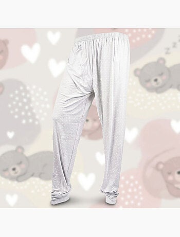 OZABI Ensemble Pyjama Long Femme Haut Manches Longues