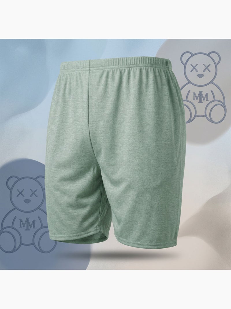 OZABI Ensemble Pyjama Pyjama Court Homme Coton Vert - Kiabi