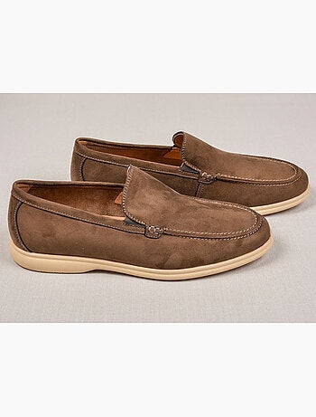 OZABI Heren Mocassins Suède Comfort Slip-On Premium