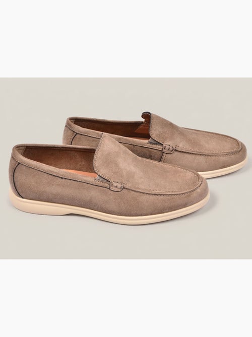 OZABI Heren Mocassins Suède Comfort Slip-On Premium - Kiabi OZABI Heren Mocassins Suède Comfort Slip-On Premium - Kiabi