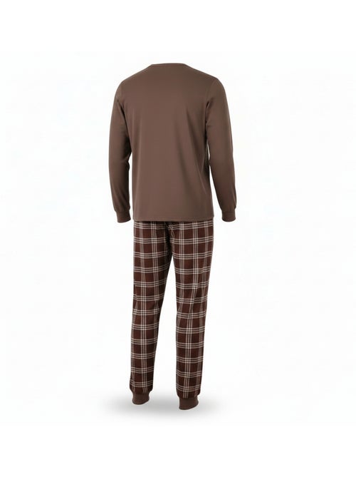 Ozabi heren pyjama fleece gevoerd borduurwerk weekend vibes - Kiabi Ozabi heren pyjama fleece gevoerd borduurwerk weekend vibes - Kiabi