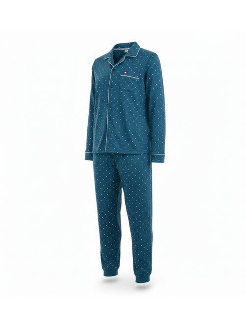 Ozabi heren pyjama fleece gevoerd geknoop polka dots - Kiabi Ozabi heren pyjama fleece gevoerd geknoop polka dots - Kiabi