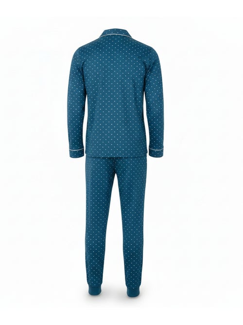 Ozabi heren pyjama fleece gevoerd geknoop polka dots - Kiabi Ozabi heren pyjama fleece gevoerd geknoop polka dots - Kiabi