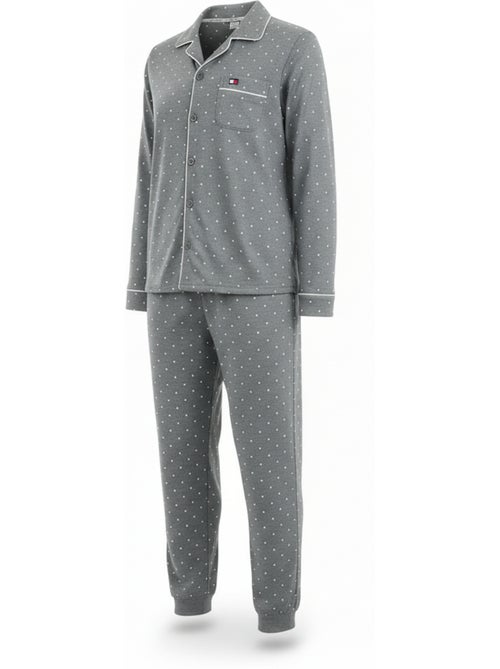 Ozabi heren pyjama fleece gevoerd geknoop polka dots - Kiabi Ozabi heren pyjama fleece gevoerd geknoop polka dots - Kiabi