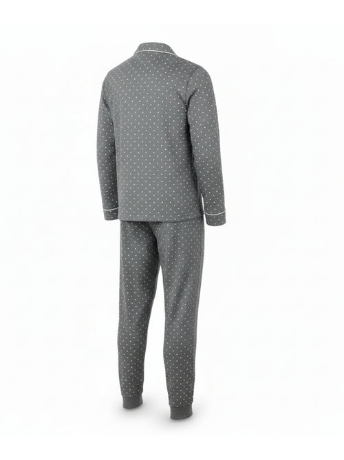Ozabi heren pyjama fleece gevoerd geknoop polka dots - Kiabi Ozabi heren pyjama fleece gevoerd geknoop polka dots - Kiabi