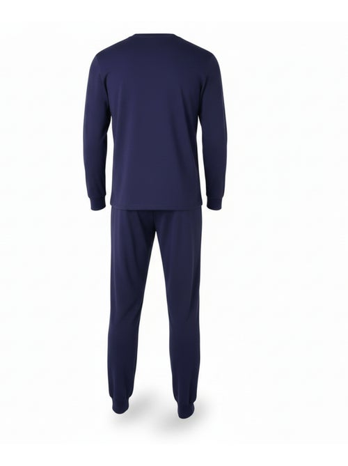 Ozabi heren pyjama fleece gevoerd print geborduurd - Kiabi Ozabi heren pyjama fleece gevoerd print geborduurd - Kiabi