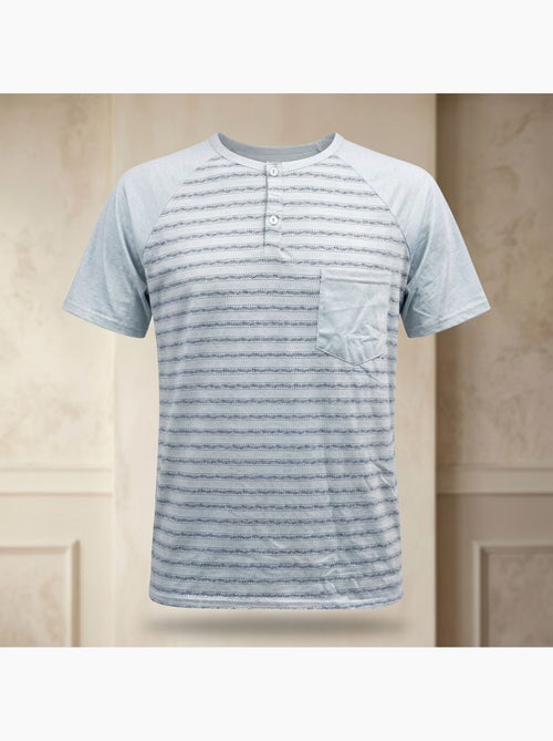 OZABI Heren Pyjama Korte Broek Katoen - Kiabi OZABI Heren Pyjama Korte Broek Katoen - Kiabi