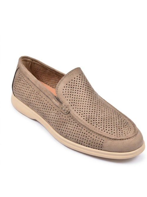 Ozabi mocassins homme microperfores premium slip on confort - Kiabi Ozabi mocassins homme microperfores premium slip on confort - Kiabi