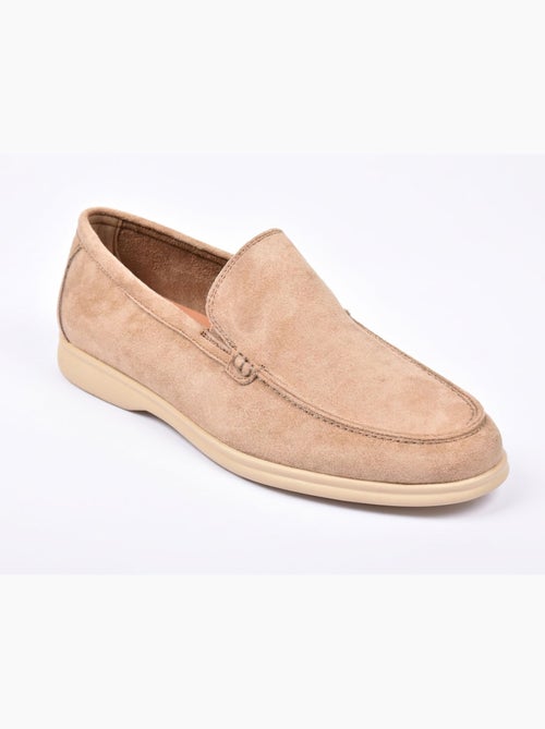 OZABI Mocassins Homme Premium Suédine Confort Slip-On - Kiabi OZABI Mocassins Homme Premium Suédine Confort Slip-On - Kiabi