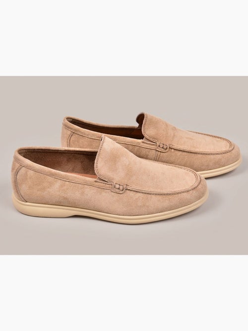 OZABI Mocassins Homme Premium Suédine Confort Slip-On - Kiabi OZABI Mocassins Homme Premium Suédine Confort Slip-On - Kiabi