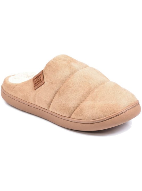 Ozabi mules femme, suédine matelassée effet doudoune, doublure fourrure - Kiabi Ozabi mules femme, suédine matelassée effet doudoune, doublure fourrure - Kiabi