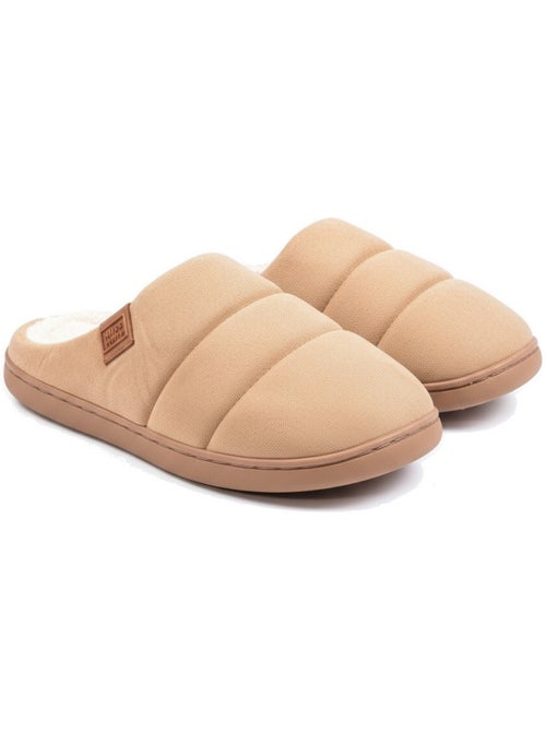 Ozabi mules femme, suédine matelassée effet doudoune, doublure fourrure - Kiabi Ozabi mules femme, suédine matelassée effet doudoune, doublure fourrure - Kiabi
