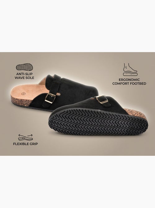 Ozabi mules sabots homme confort ergonomique boucle réglable - Kiabi Ozabi mules sabots homme confort ergonomique boucle réglable - Kiabi