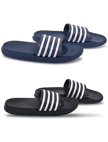 OZABI Pack 2 Paires Claquettes Enfant EVA Antidérapante