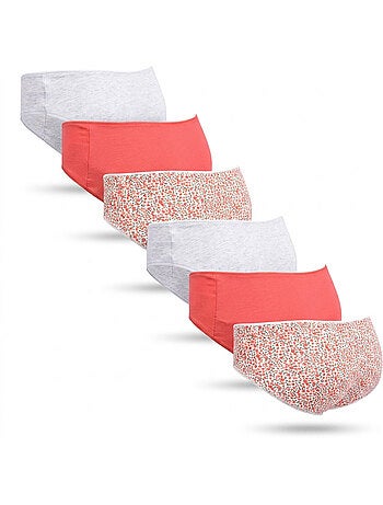 OZABI Pack Culottes Fille Coton - Lot de 6