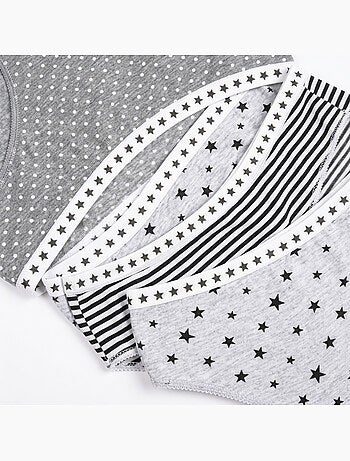 OZABI Pack Culottes Fille Coton - Lot de 6