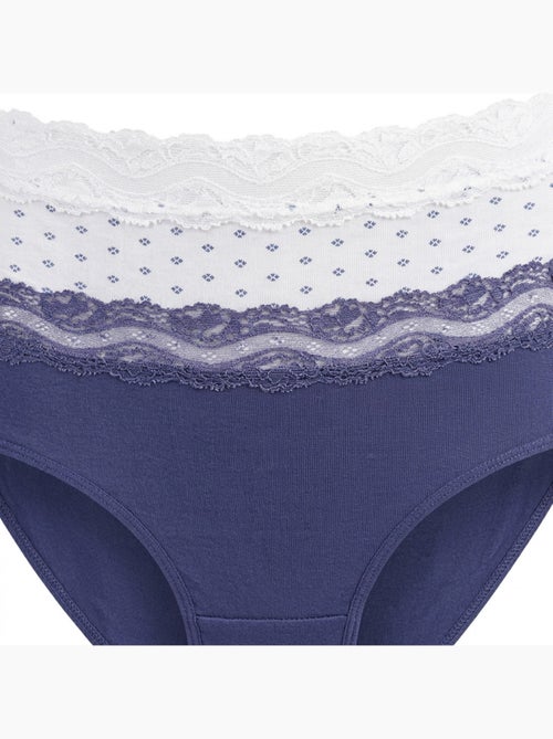 OZABI Pack de Culottes Femme Coton – Lot de 6 - Kiabi OZABI Pack de Culottes Femme Coton – Lot de 6 - Kiabi