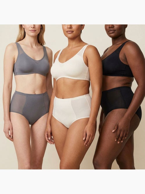 OZABI Pack de Culottes Femme Gainantes Invisibles Dentelle et Laser – Lot de 6 - Kiabi