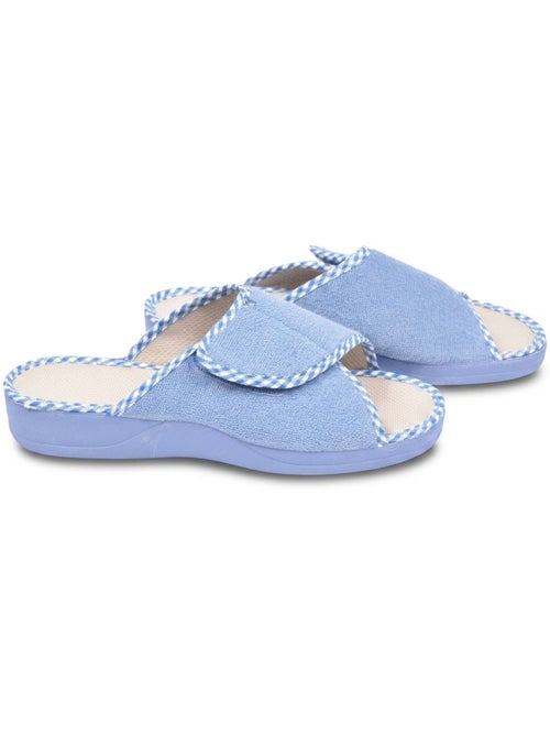 Ozabi-pantoufle mule femme eponge scratch ajustable fabriquee en espagne - Kiabi Ozabi-pantoufle mule femme eponge scratch ajustable fabriquee en espagne - Kiabi