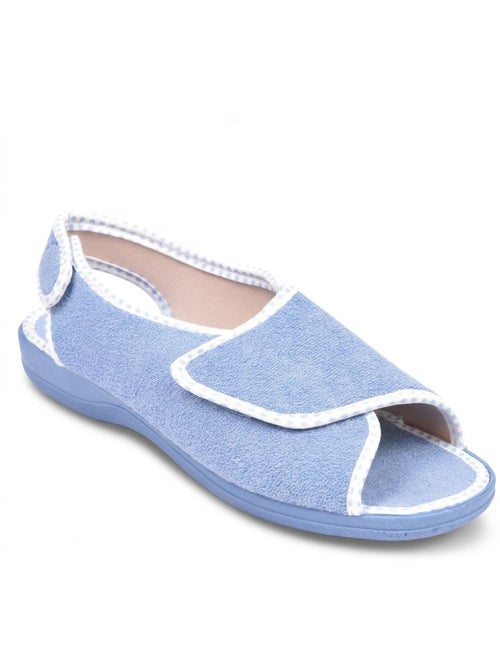 OZABI-Pantoufle Sandale Femme Eponge Double Scratch Fabriquee en Espagne - Kiabi OZABI-Pantoufle Sandale Femme Eponge Double Scratch Fabriquee en Espagne - Kiabi